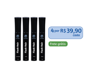 Flash hair color - Pinta fios brancos